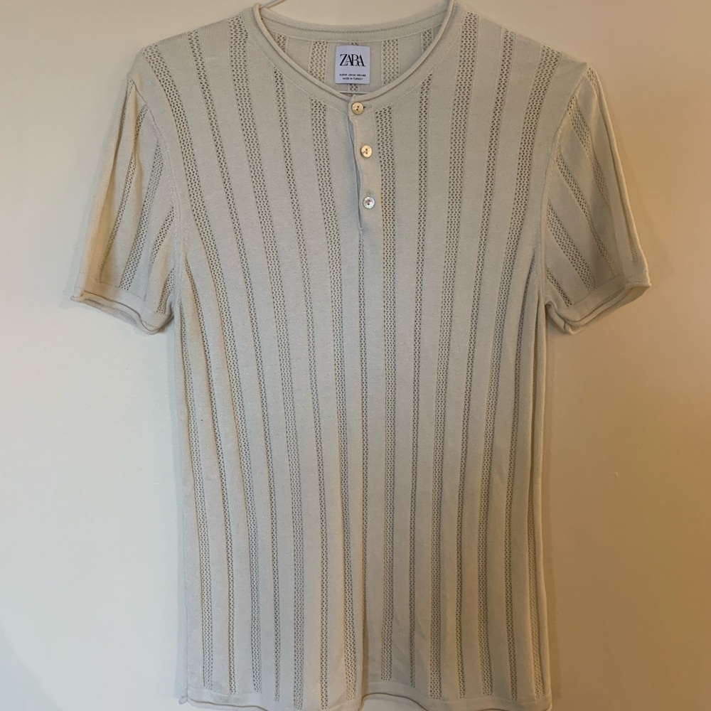 Zara Beige Light Shirt